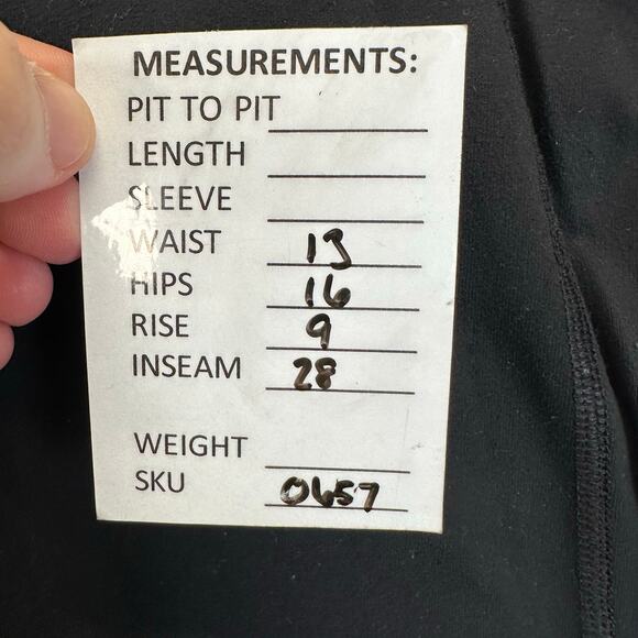 Victoria's Secret Sport Full Length Black Leggings With Pockets Size Small Gym - Picture 11 of 11